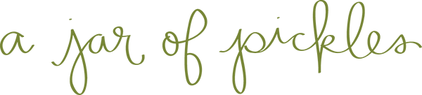 A Jar of Pickles logo