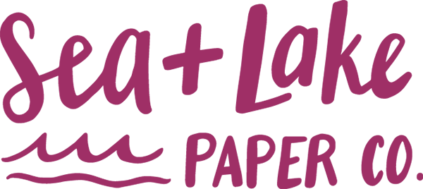 Sea + Lake Paper Co. logo