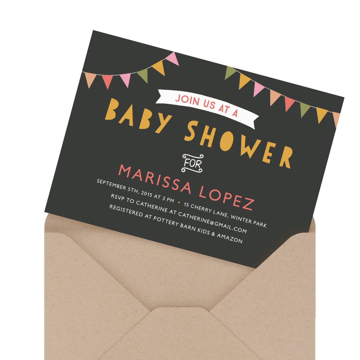 Baby Shower Invitations — Mailed For You | Postable