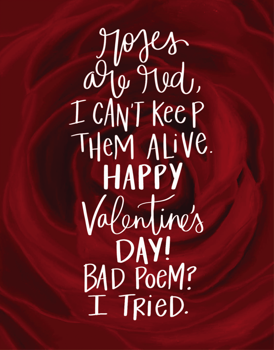 Bad Poem Valentine