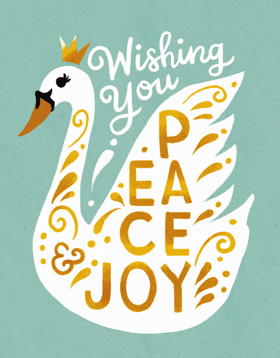 Swan Peace And Joy