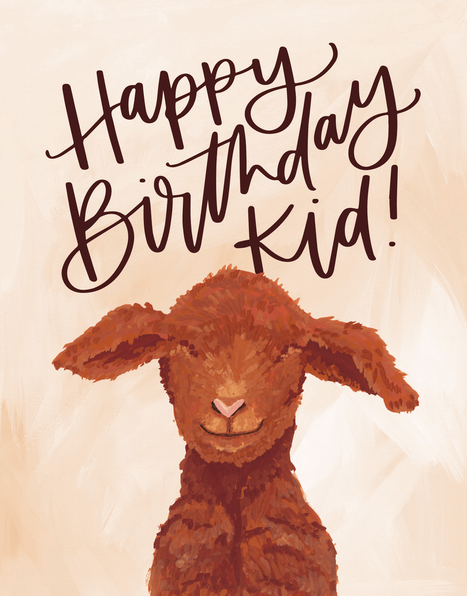 Birthday Goat
