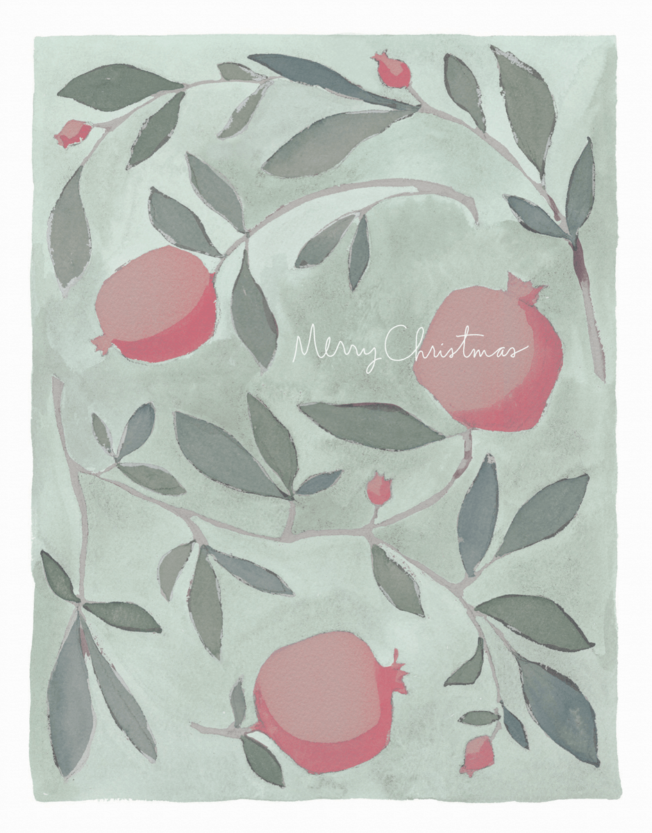 Christmas Pomegranates 