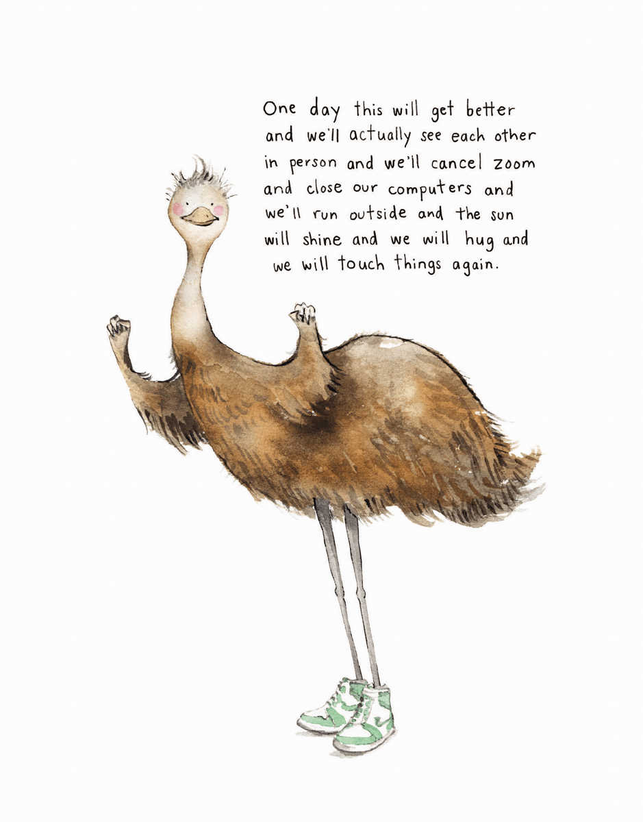 Encouraging Emu