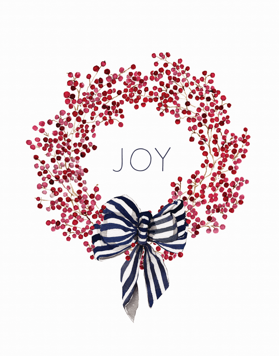 Red Berry Joy Wreath