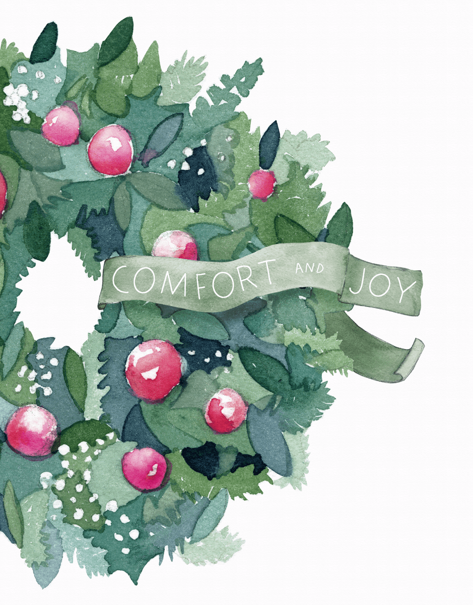 Comfort And Joy Wreath