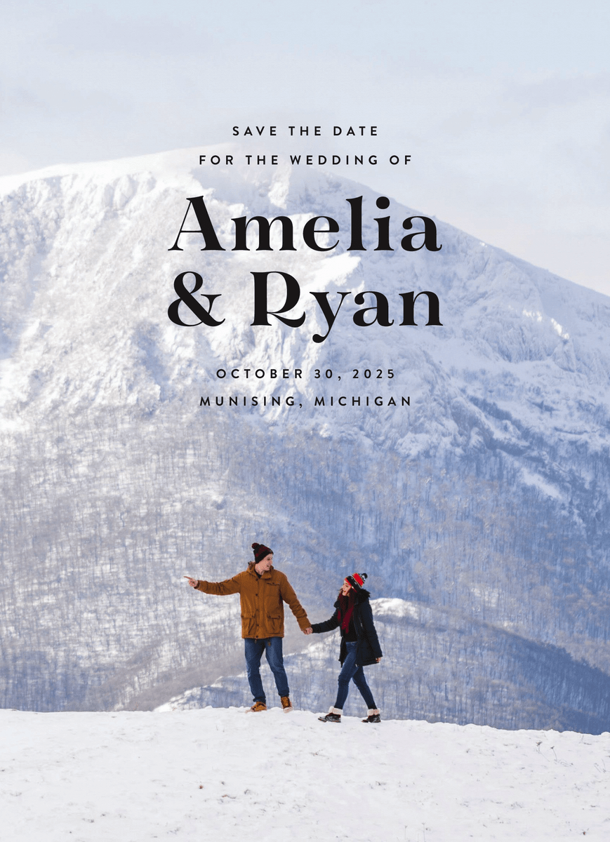 Bold Type Save The Date