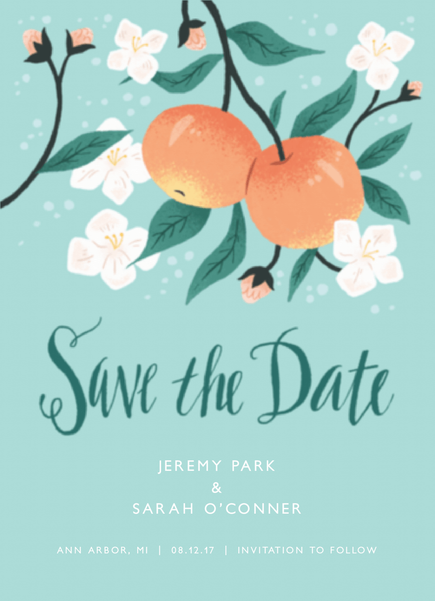 Apple Save The Date