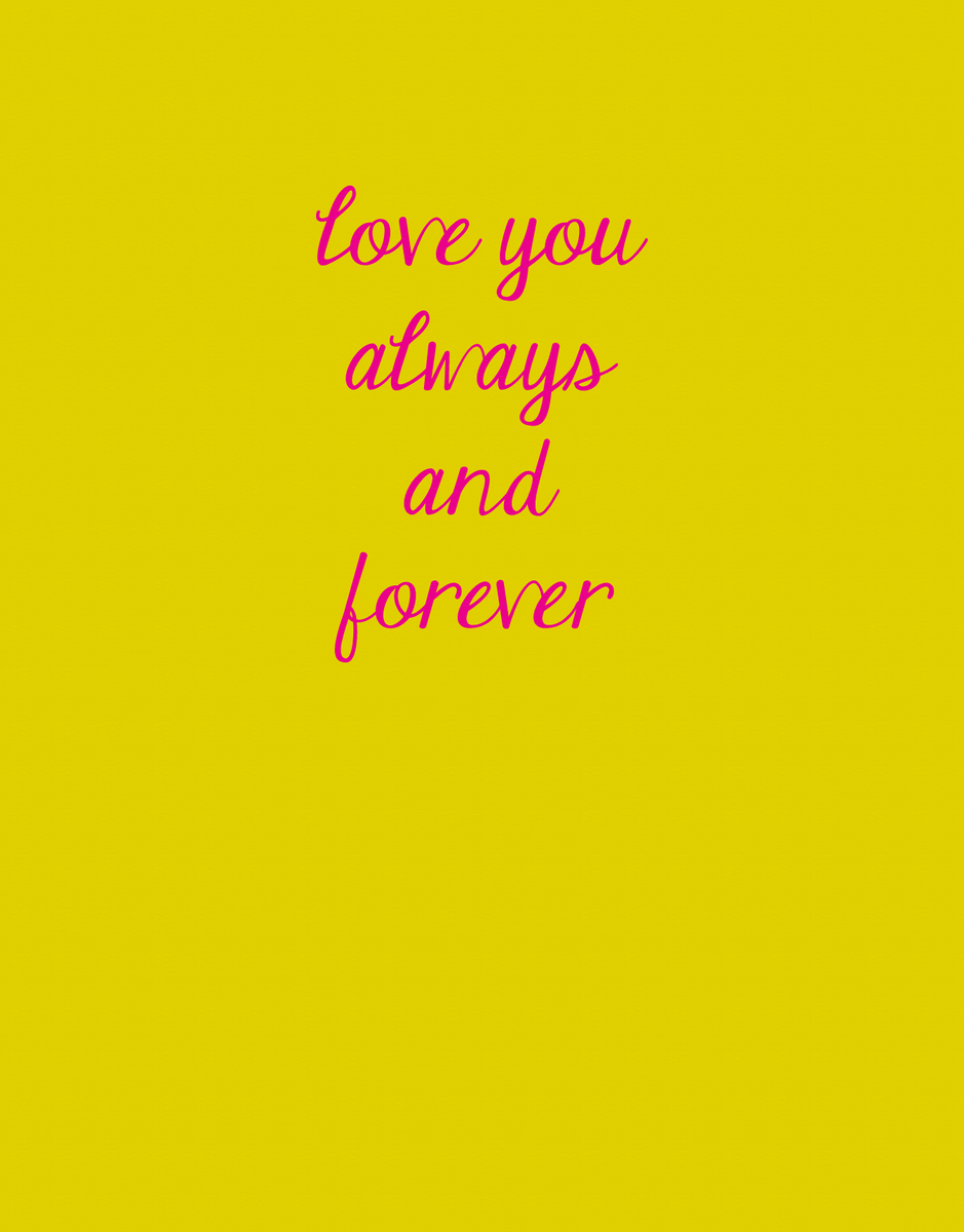 Love Always And Forever