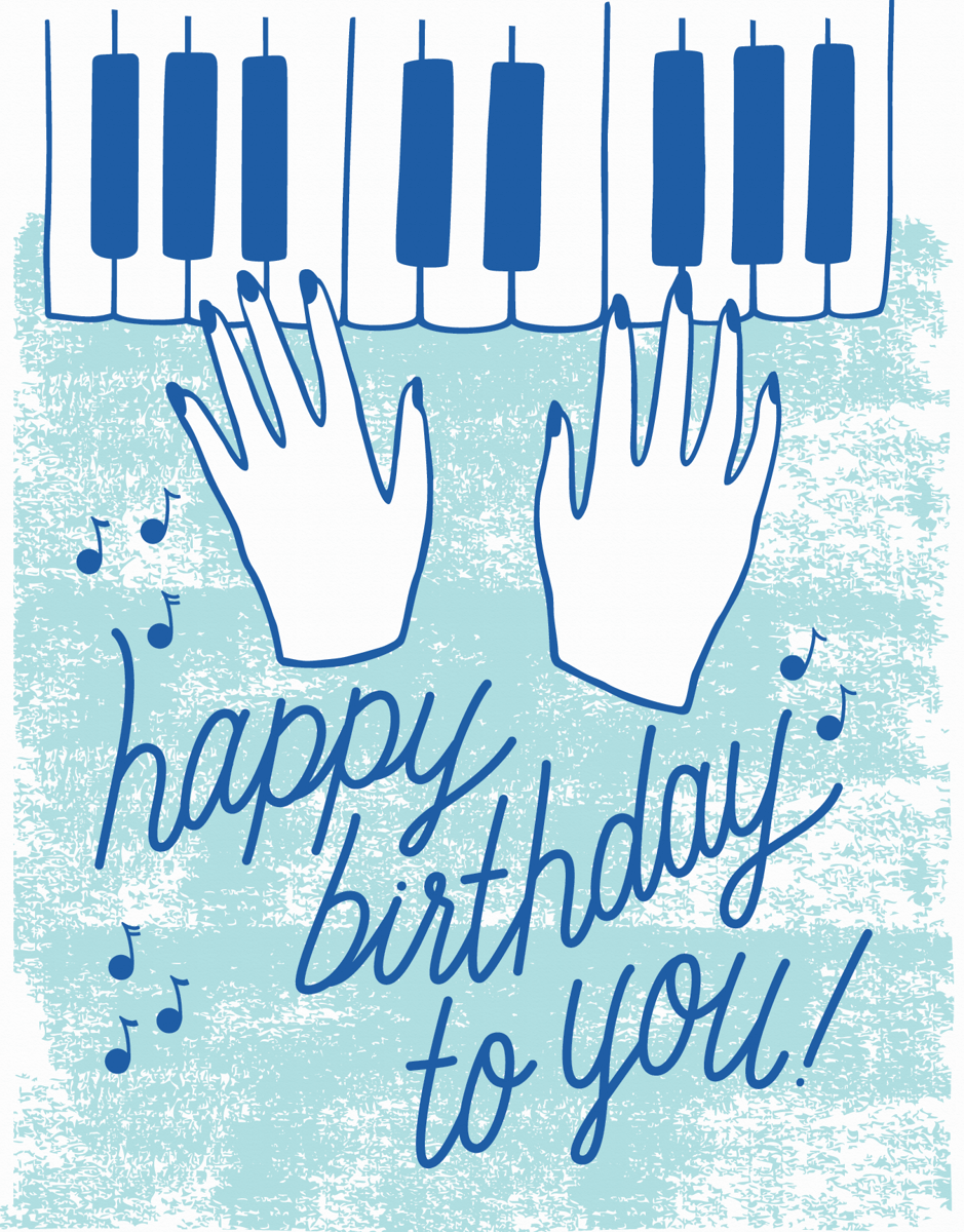 Piano Birthday