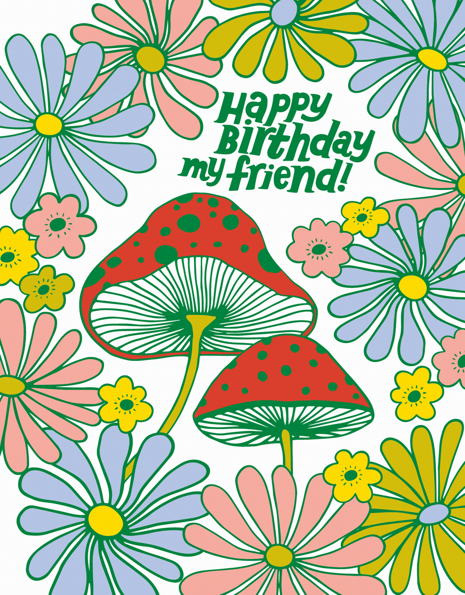 Mushroom Birthday