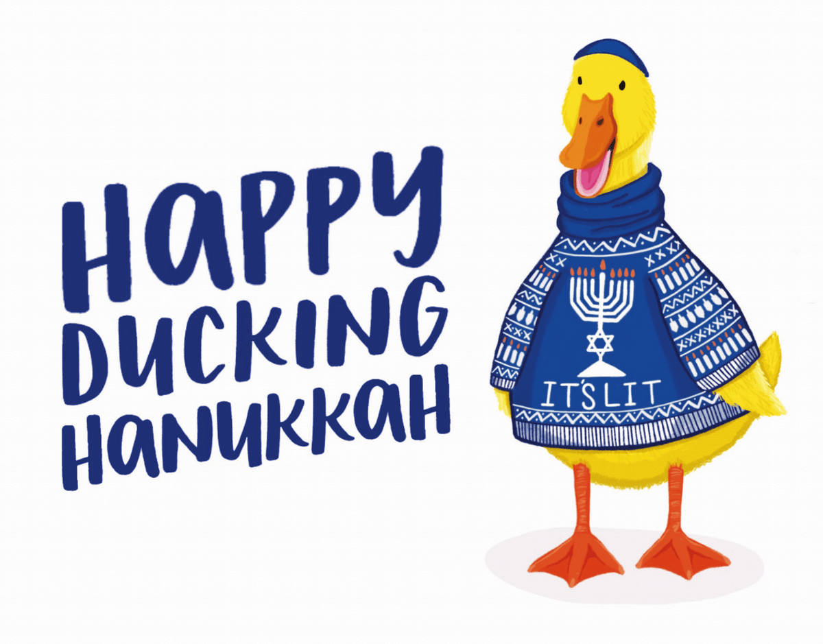 Ducking Hanukkah