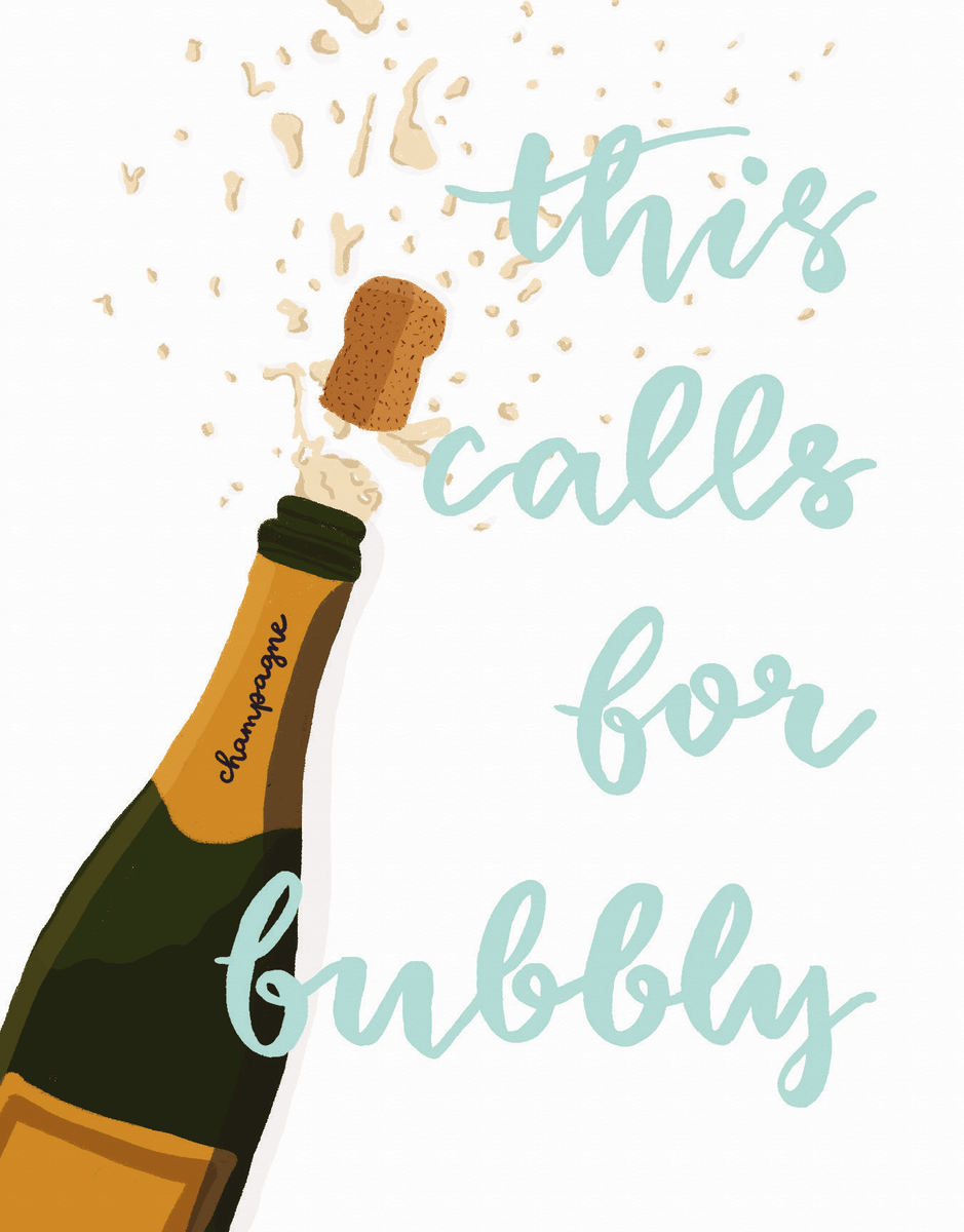This Calls For Bubbly