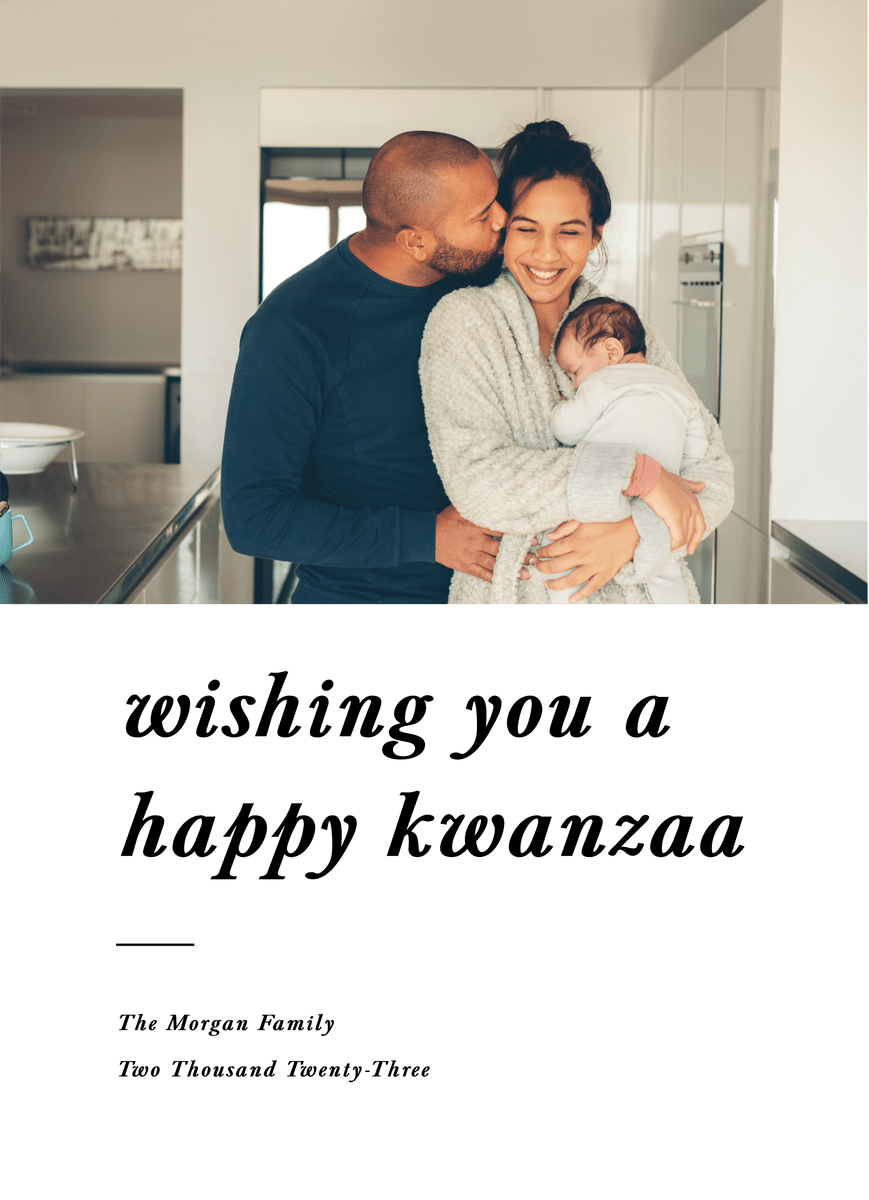 Happy Kwanzaa Type