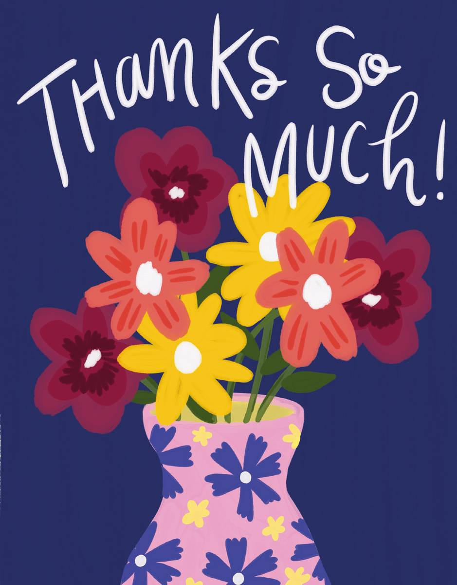 Floral Thanks So Much