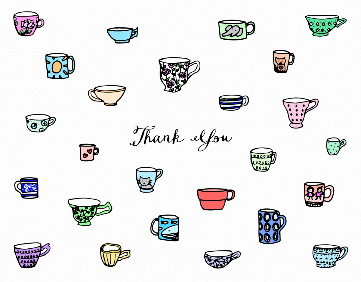 Thank You Teacups