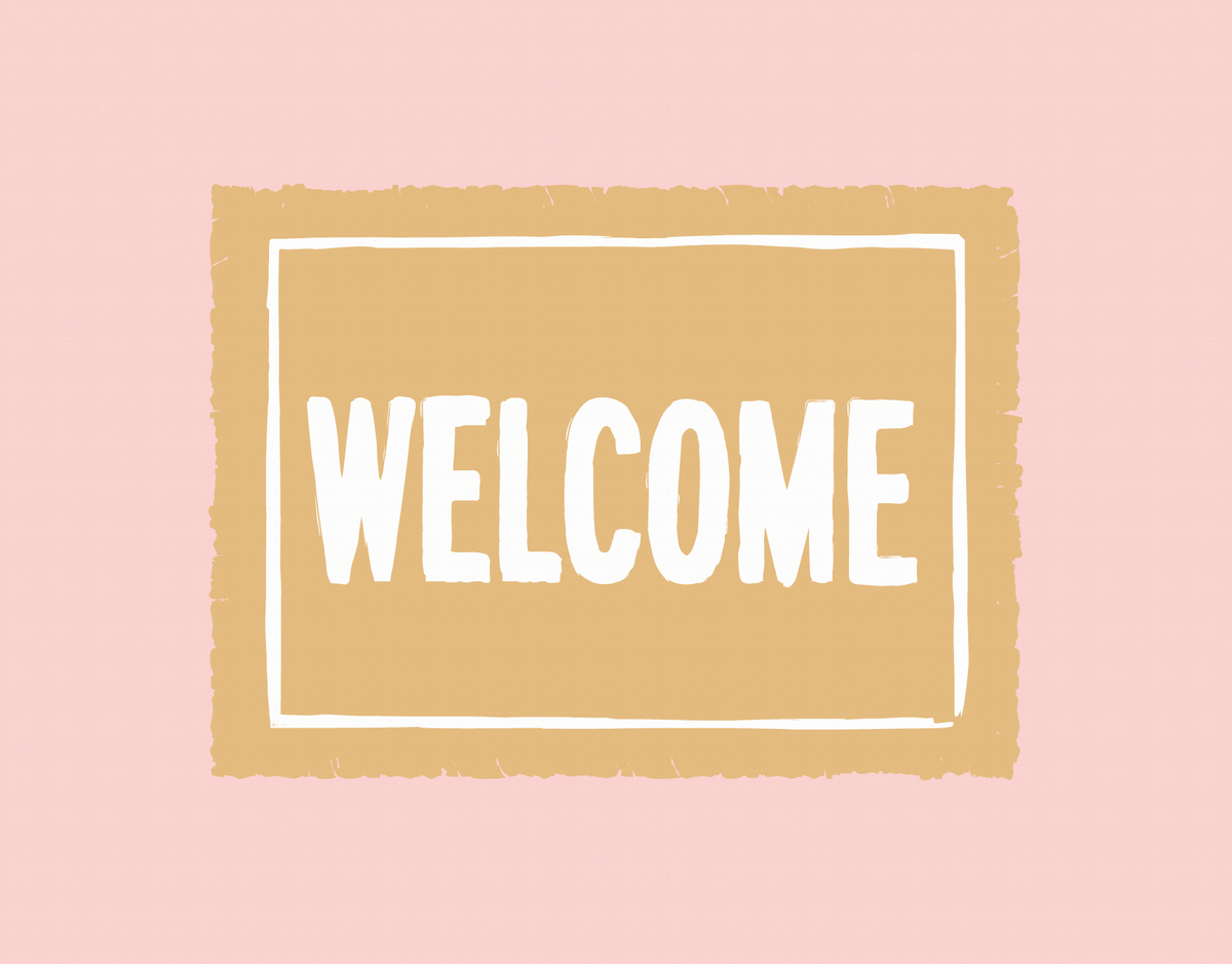 Welcome Mat Moving Card