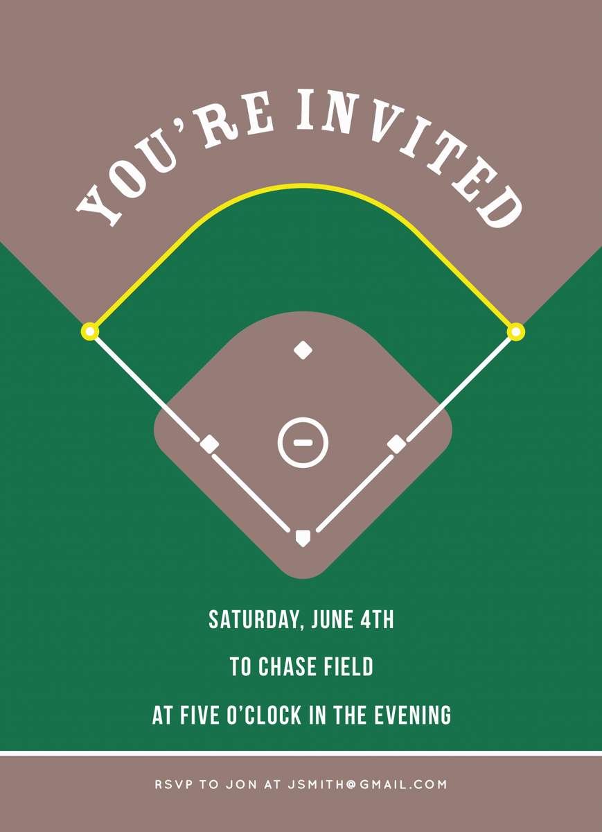 Baseball Invite