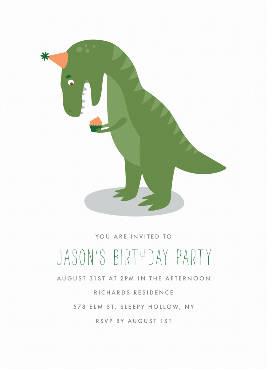 T-Rex Struggles Birthday