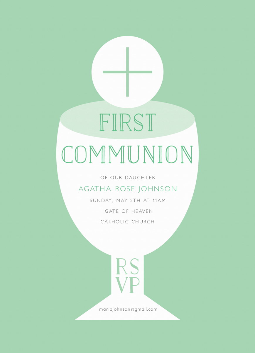 First Communion Cup