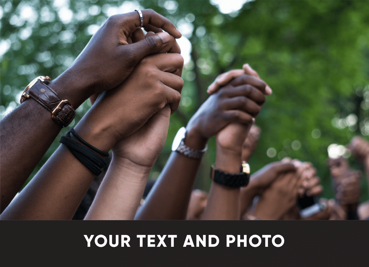 Your Text And Photo