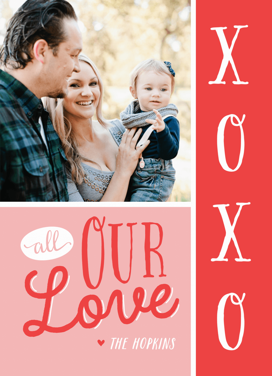 All Our Love Valentine Card