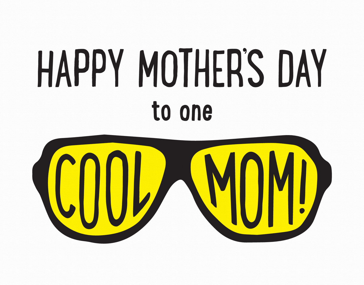 Cool Sunglasses Mother's Day Card