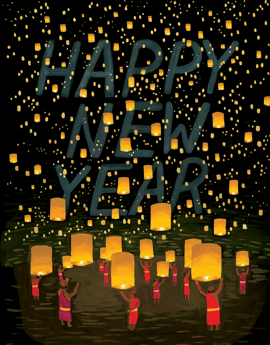 Thai Lanterns New Year