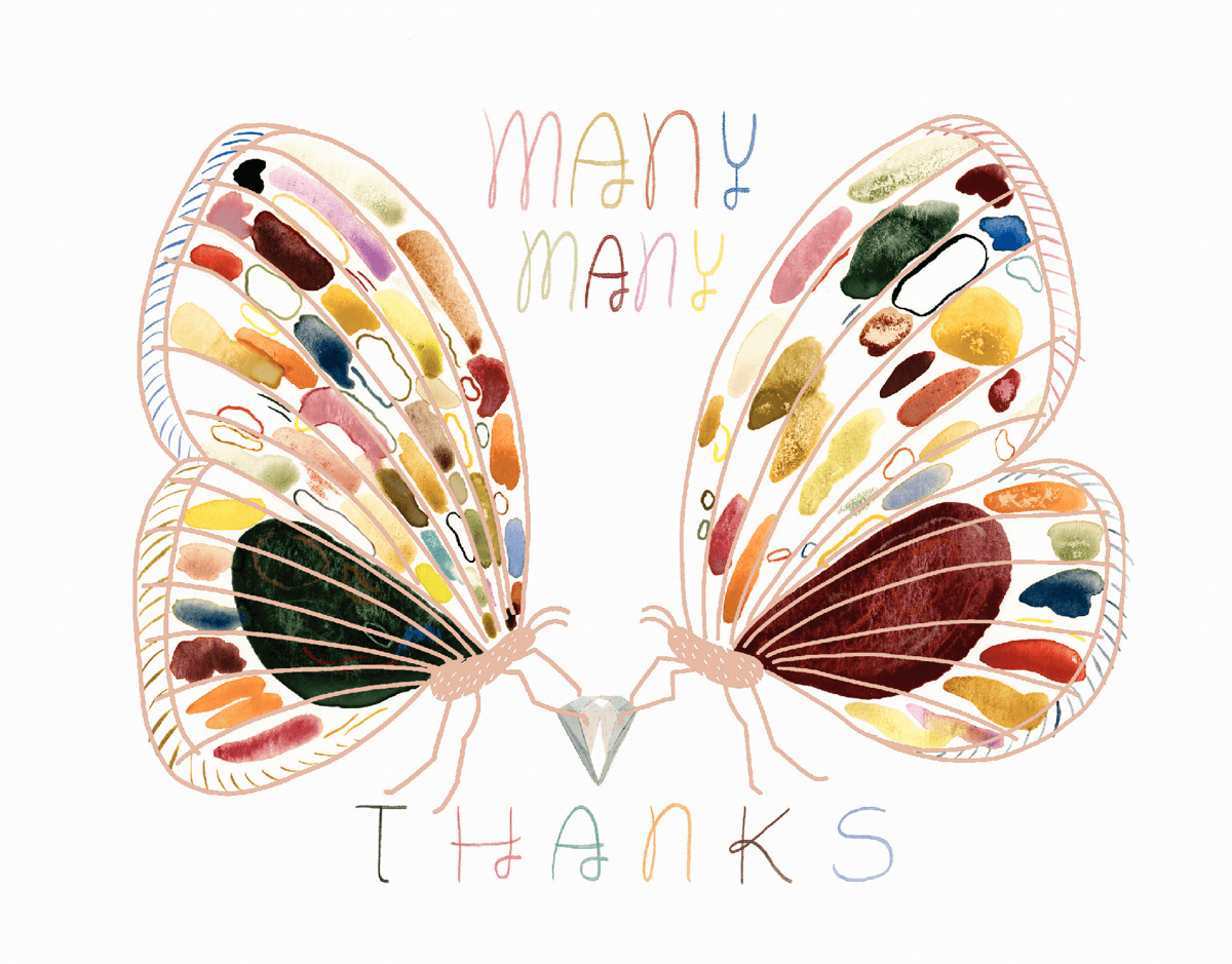 Many Thanks Moths