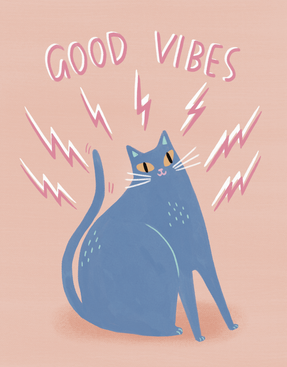 Good Vibes Cat