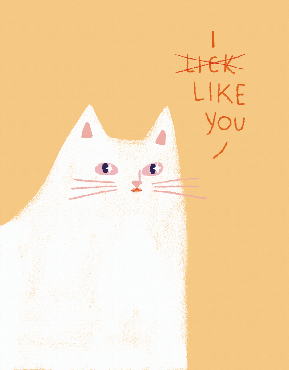Cat Likes You