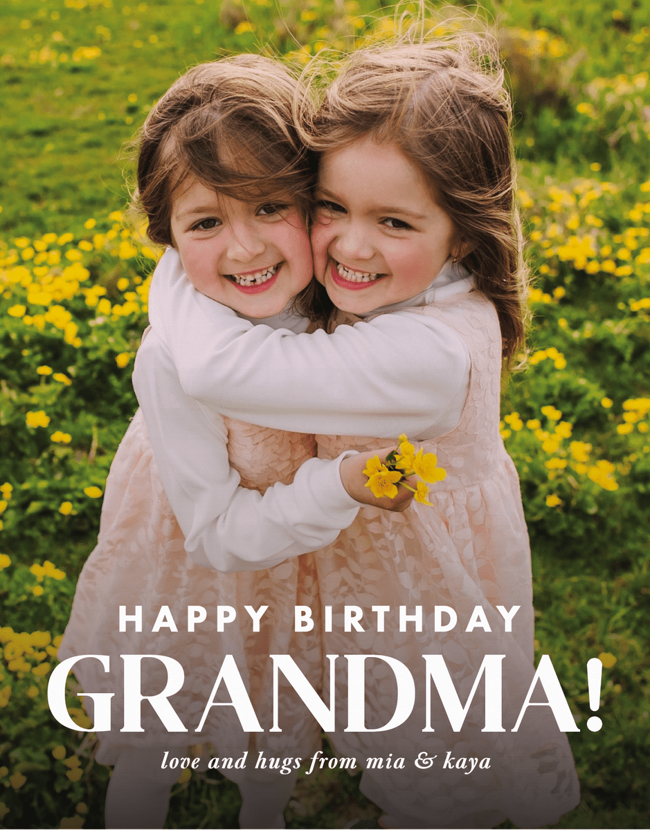 Birthday For Grandma