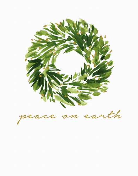 Peace On Earth Wreath