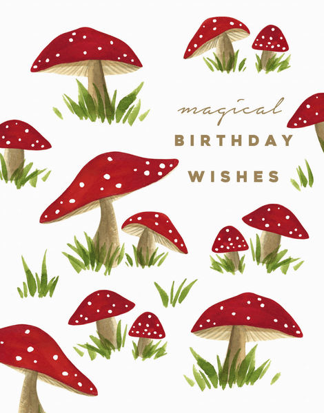 Magical Mushroom Birthday