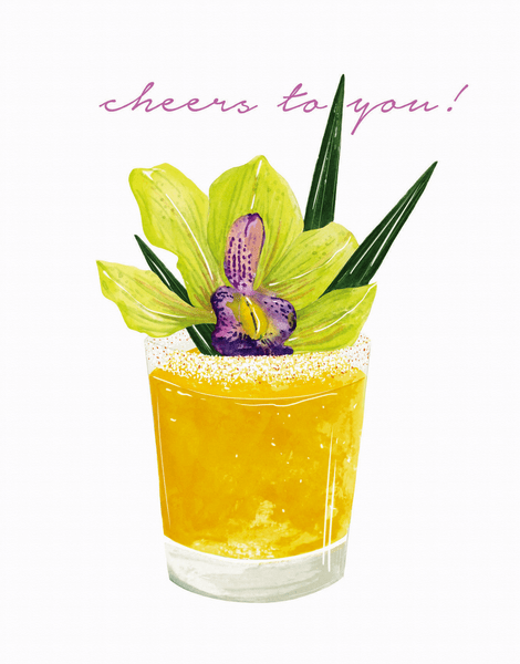 Orchid Cocktail Cheers