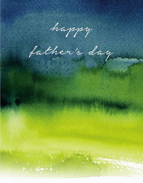 Watercolor Father's Day