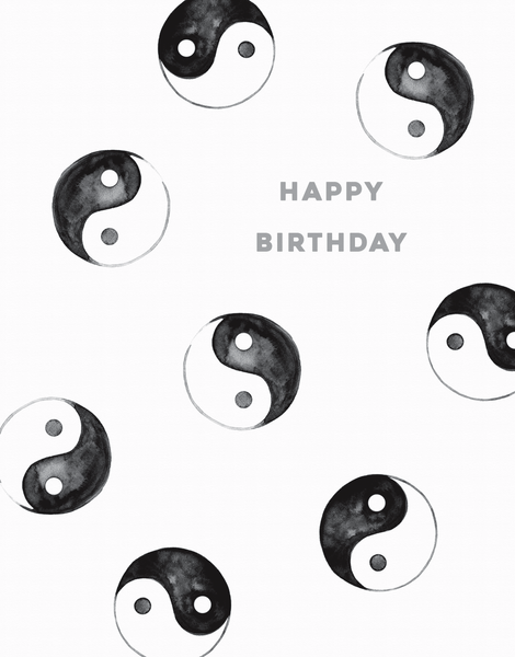 Yin Yang Birthday