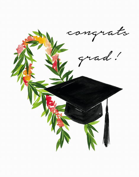 Lei Congrats Grad