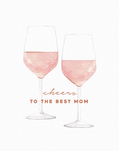 Rosé Cheers Mom