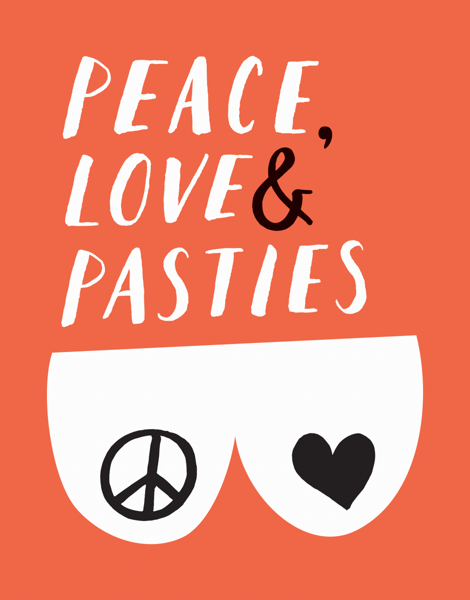 Peace Love & Pasties