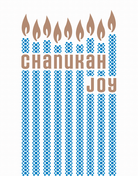 Joyful Chanukah Card