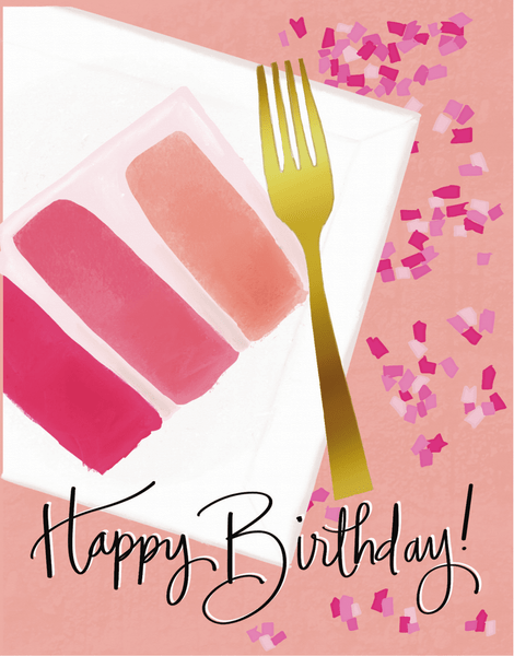 Pink Cake Birthday