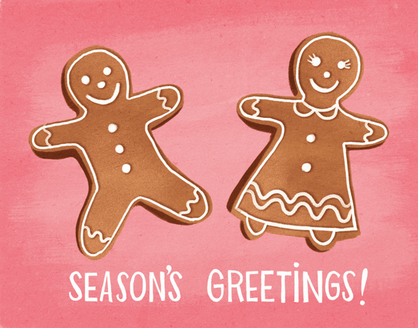 Gingerbread Season's Greetings