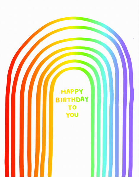 Rainbow Birthday
