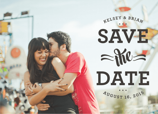Cheer & Whimsical Save The Date