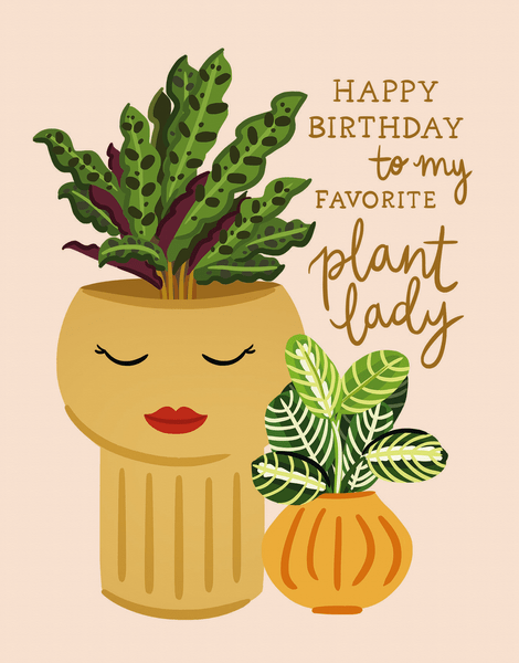 Plant Lady Birthday