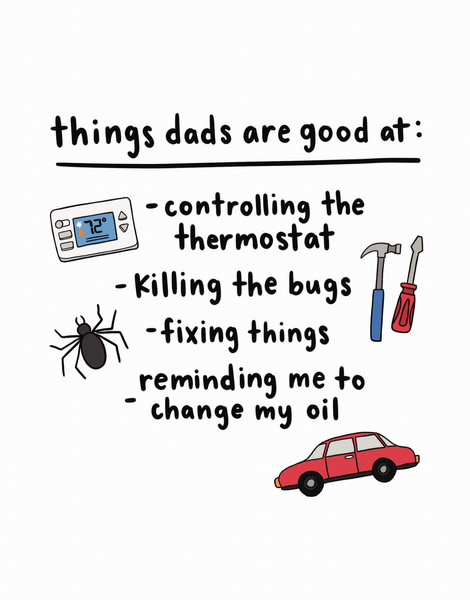 Dads Are Good At