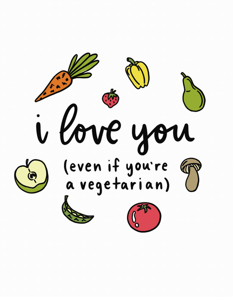 Love You Vegetarian