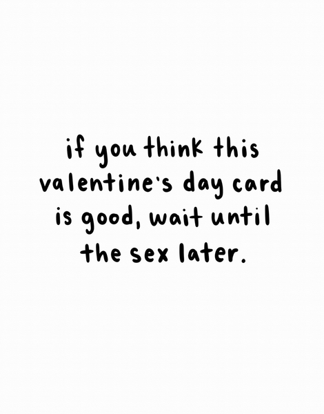 Sex Later