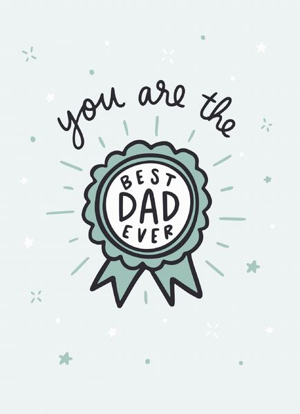 Best Dad Ever Ribbon